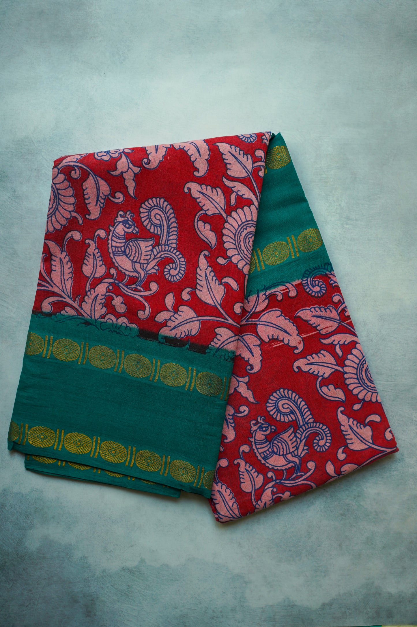 Ajrah print sungudi with blouse